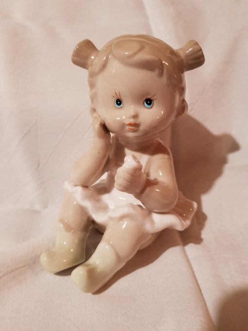 Bambola in Ceramica Seduta mod. Grande